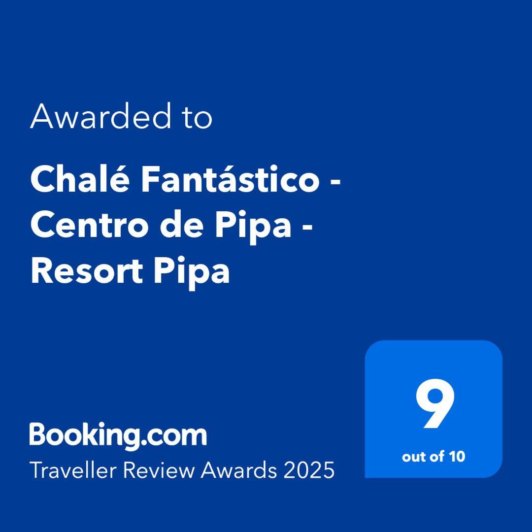 Chale Fantastico - Centro De Pipa - Resort Pipa Praia de Pipa Ngoại thất bức ảnh
